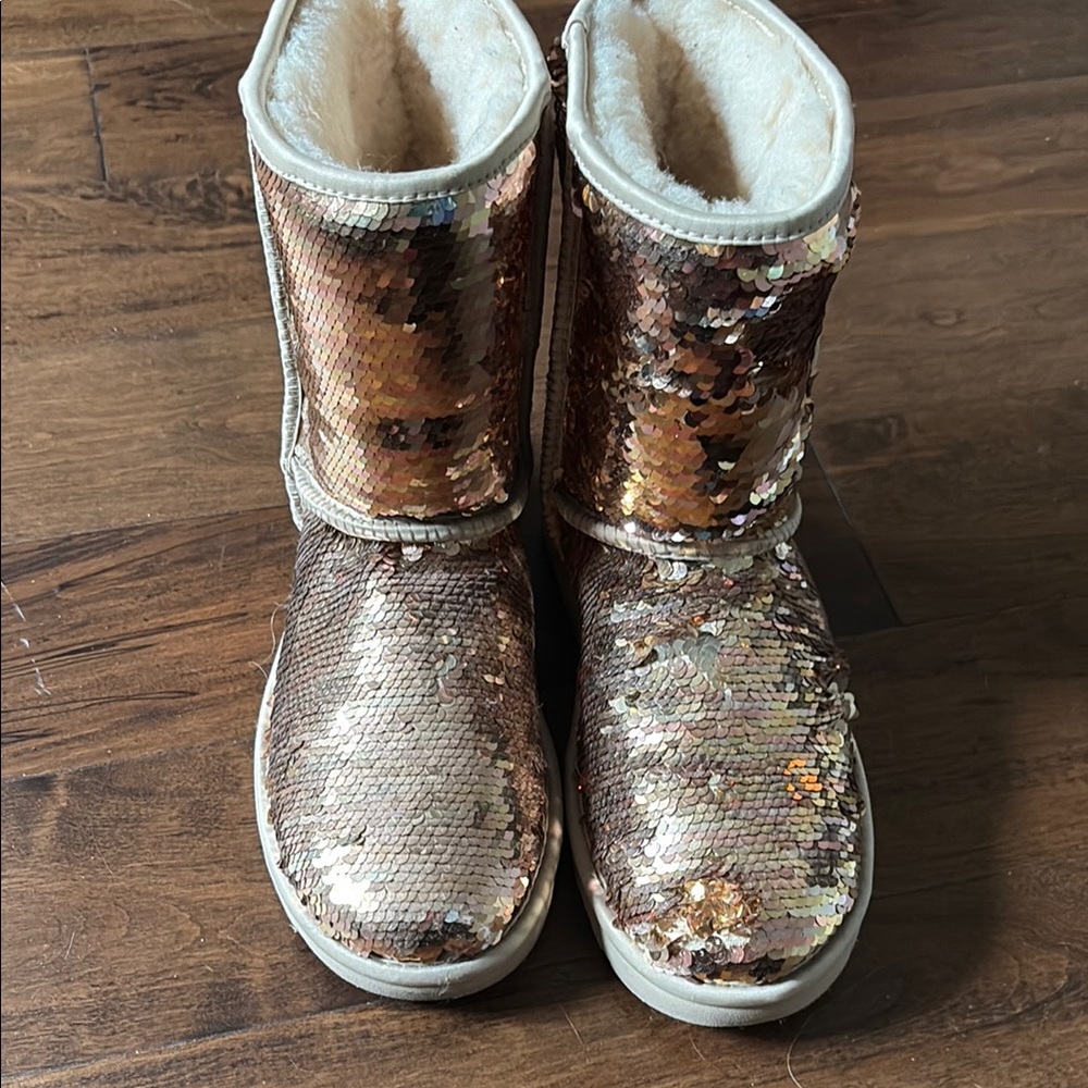 Ugg Sequin Gold Women's Boots